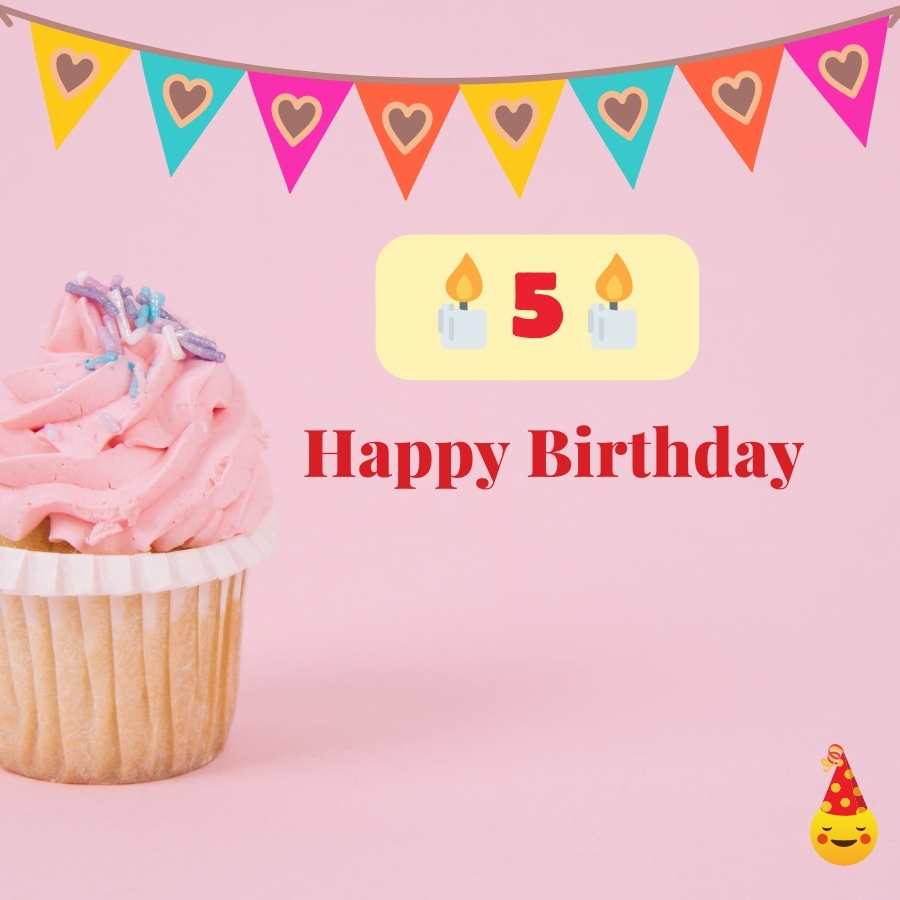 happy 5 years birthday