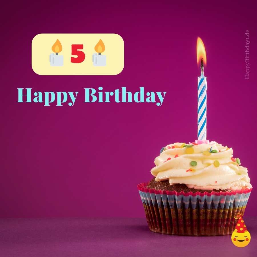 5 jahre happy birthday
