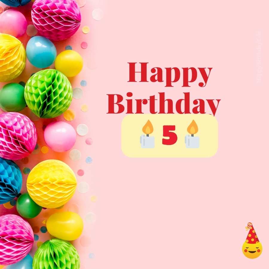 happy birthday 5 bilder