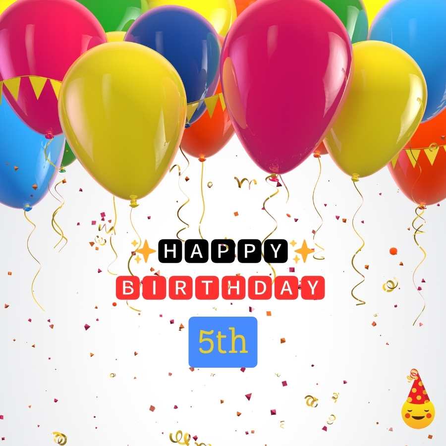 5th birthday daughter