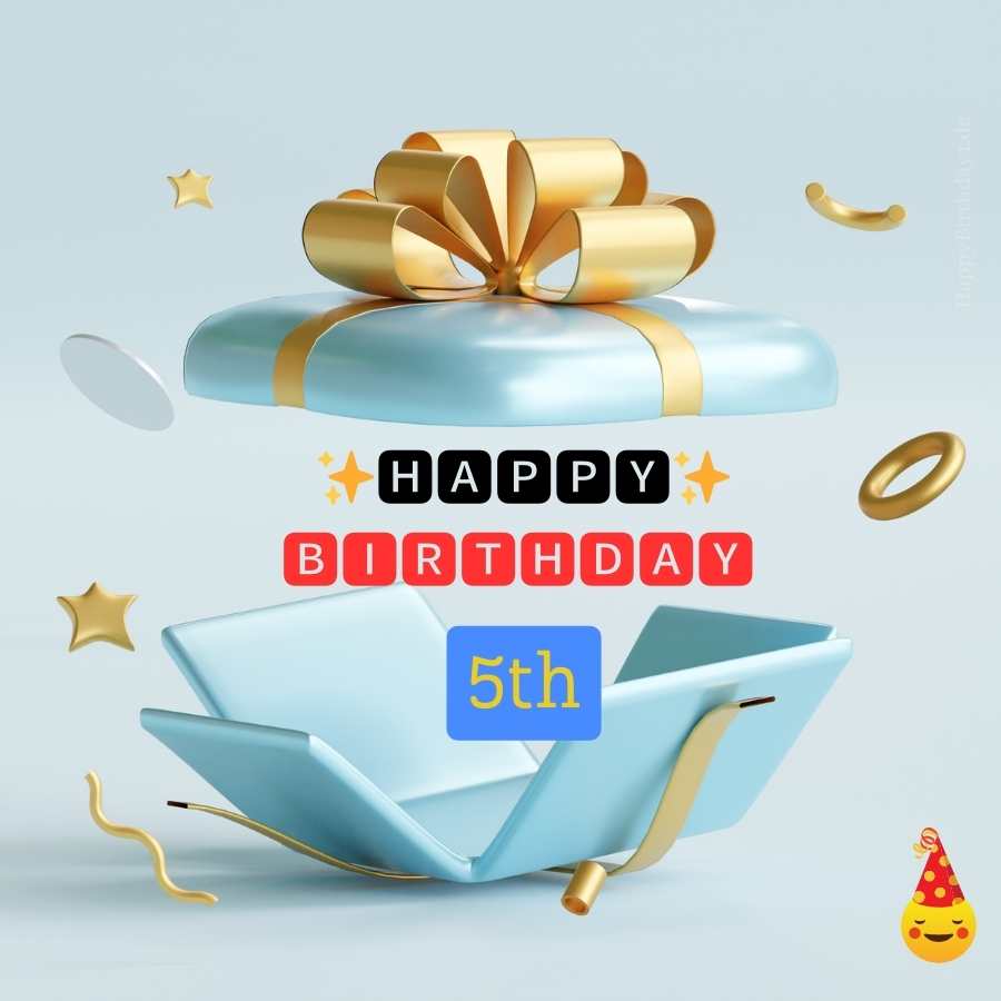 happy 5th birthday boy wishes