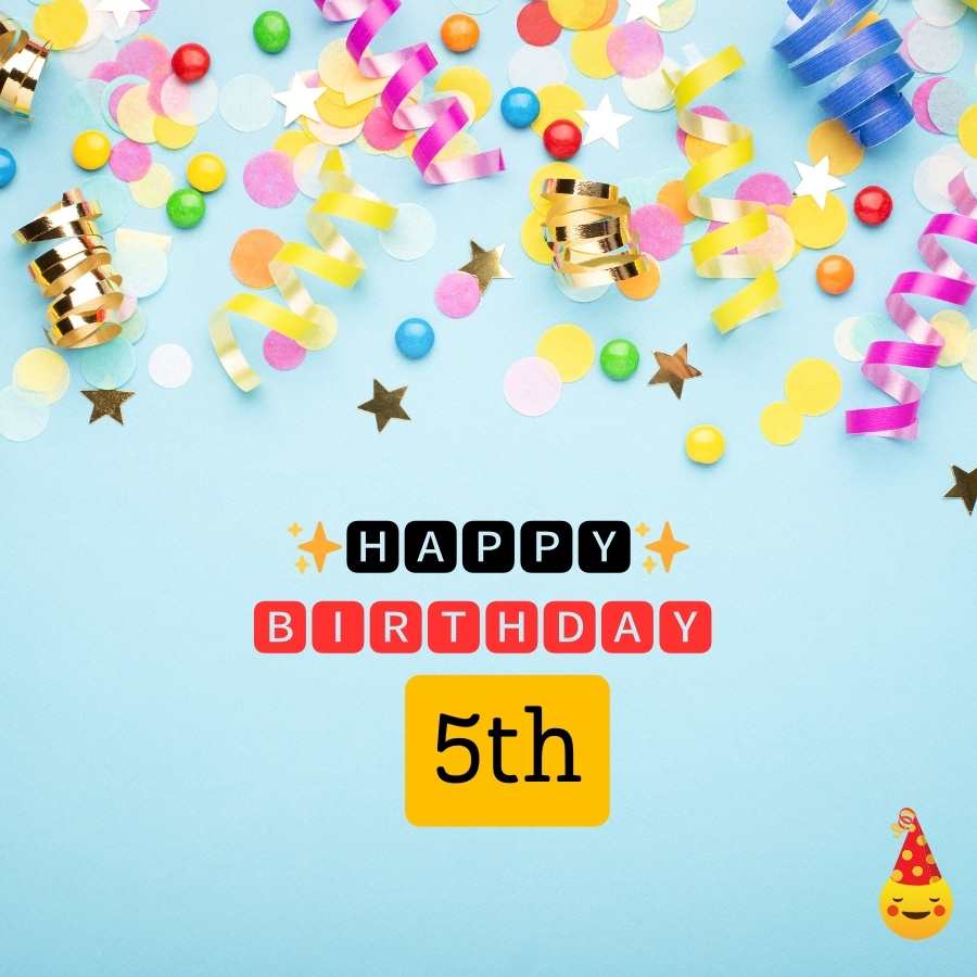 5th birthday wishes