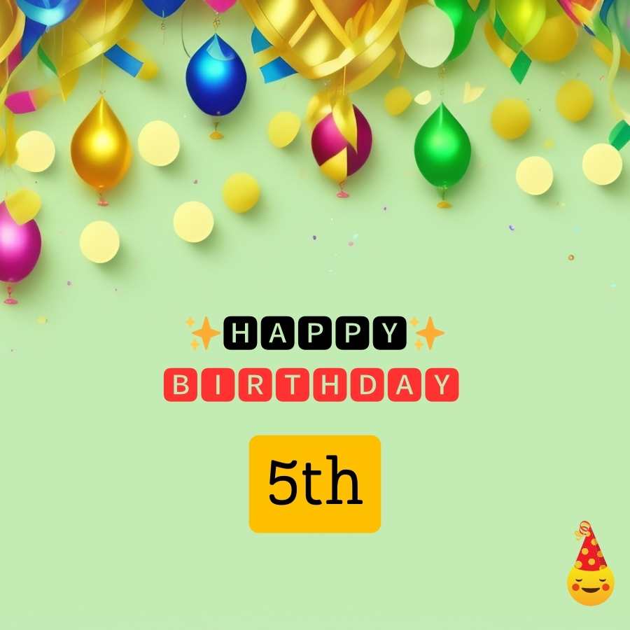 happy 5th birthday