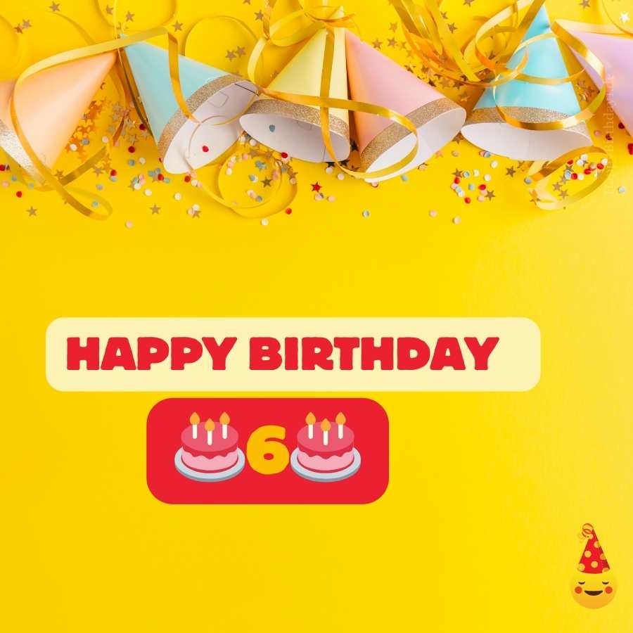 birthday wishes for a 6 year girl