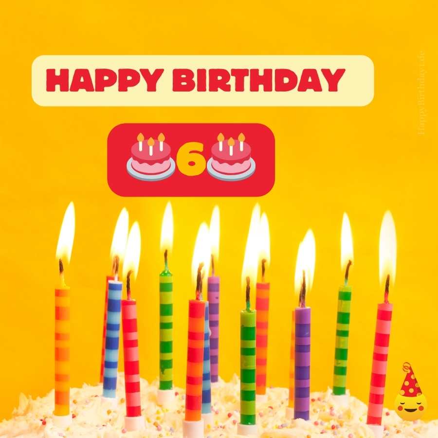 birthday wishes for 6-year-old daughter