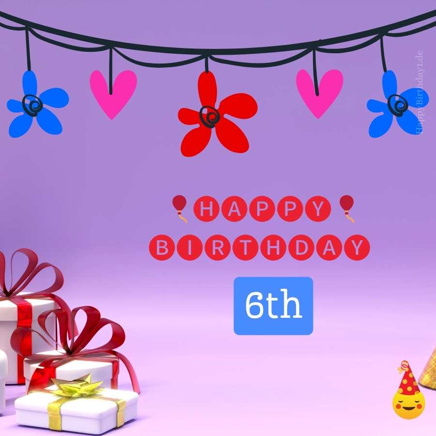 6th birthday daughter