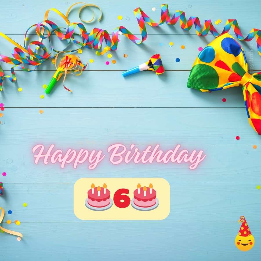 birthday wish to 6 year old boy