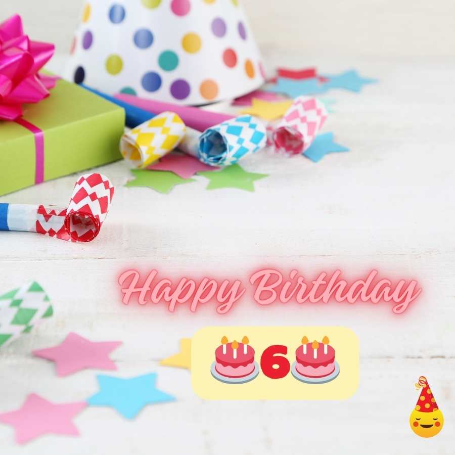 birthday wishes for 6 years daughter