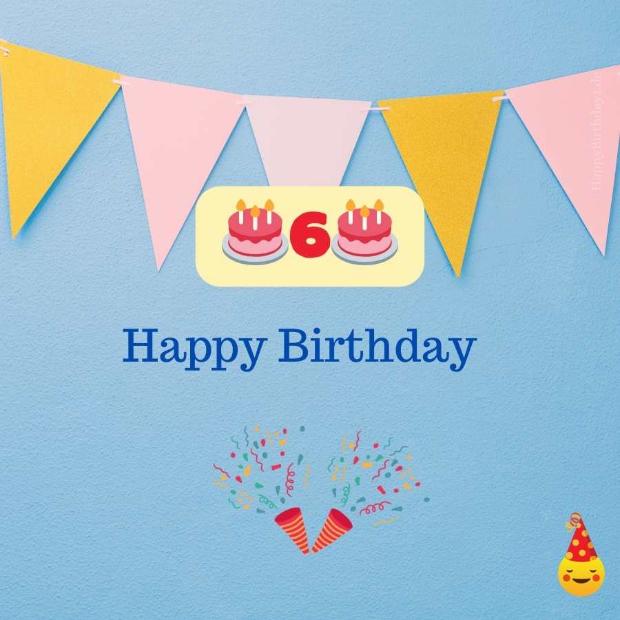 birthday wishes to a 6 year old boy