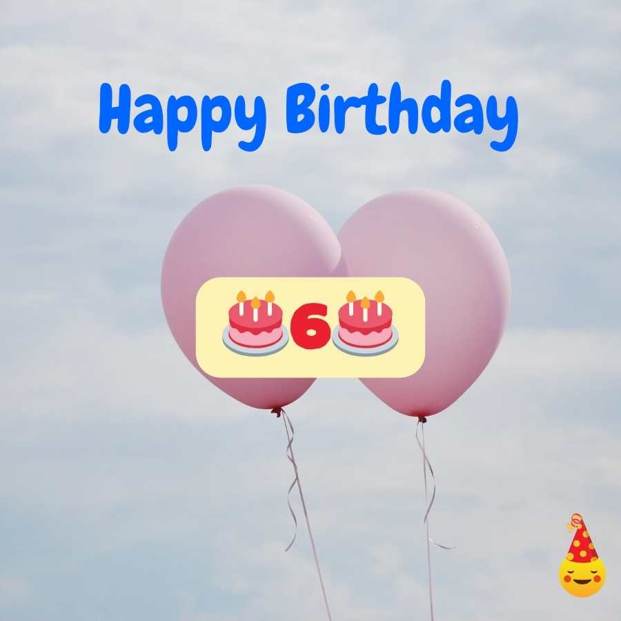 birthday wishes 6 year boy